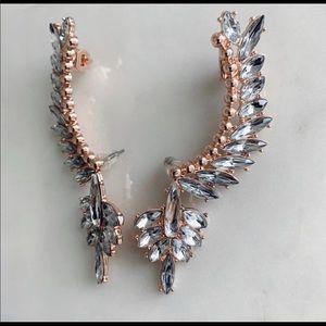 Calisades Crystal Ear Cuff/ Ear Climber